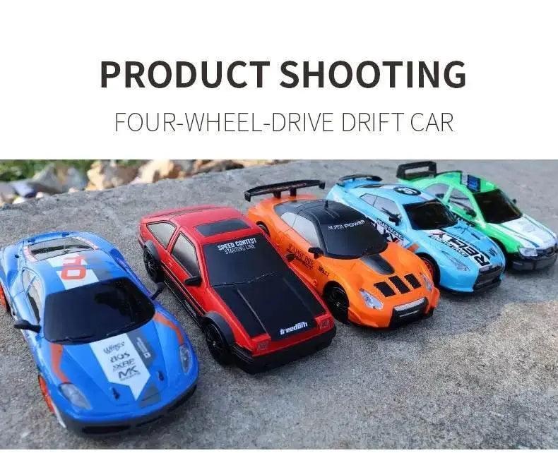  RC High-Speed 2.4G Remote Control Drift RC Car - 4WD AE86 GTR Model Racing Toy for Kids, Perfect Christmas Gift -  ToylandEU™