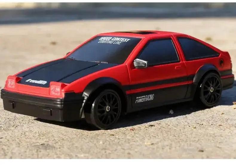  RC High-Speed 2.4G Remote Control Drift RC Car - 4WD AE86 GTR Model Racing Toy for Kids, Perfect Christmas Gift -  ToylandEU™