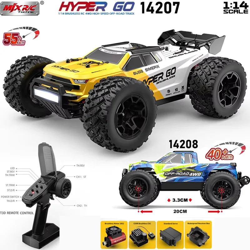  Hyper Go Brushless RC Car High Speed Remote Control 