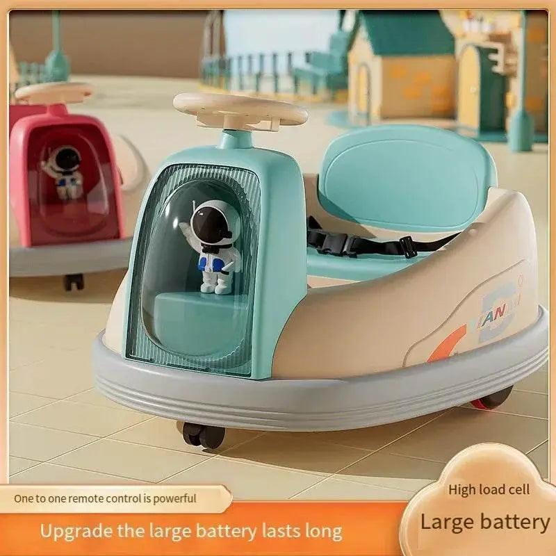  RC Kids Remote Control Electric Bumper Car - Drifting Rotating Kart for Indoor and Outdoor Fun - Safe Toy for Boys and Girls -  ToylandEU™