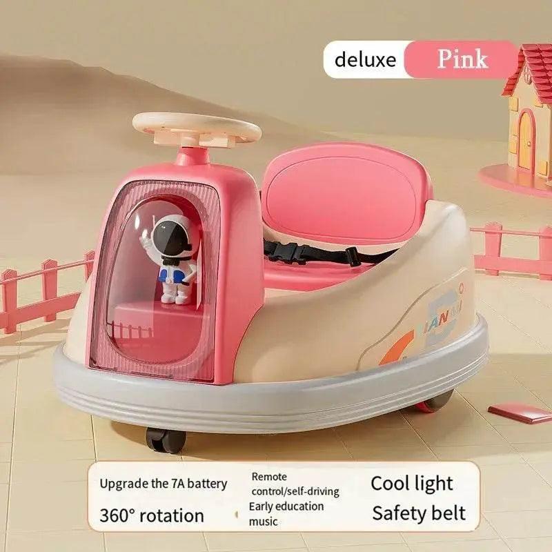  RC Kids Remote Control Electric Bumper Car - Drifting Rotating Kart for Indoor and Outdoor Fun - Safe Toy for Boys and Girls -  ToylandEU™