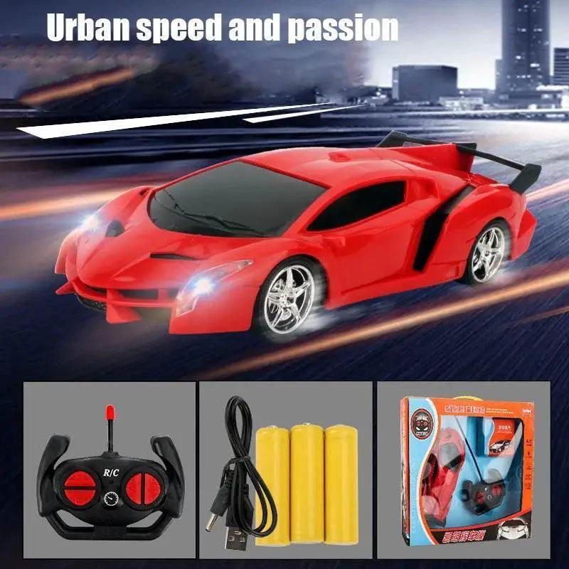  RC LED High-Speed 1:16 Remote Control Sports Car - Drift & Race Fun! -  ToylandEU™