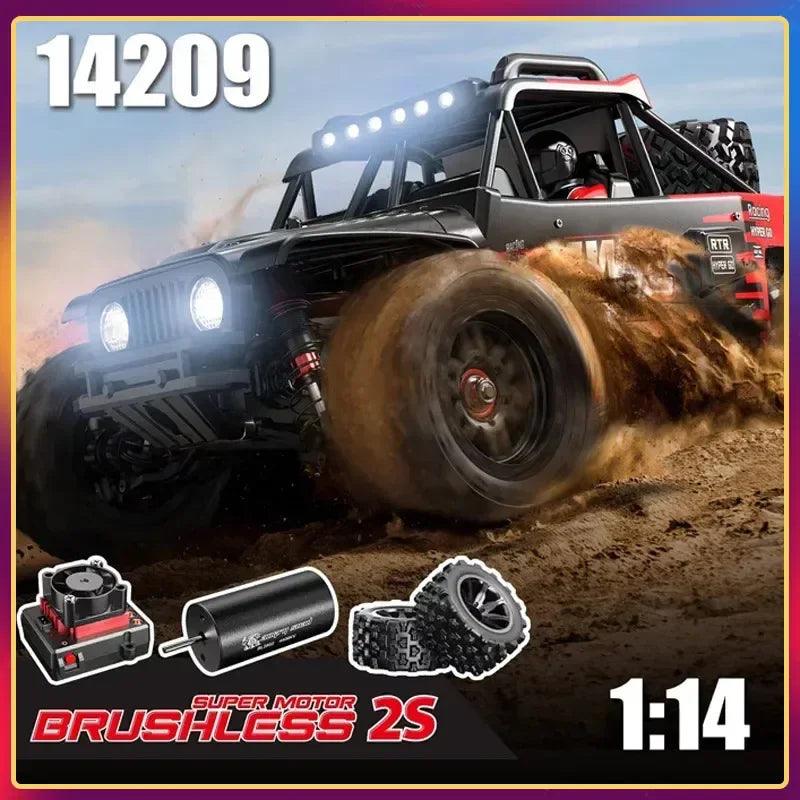  MJX Hyper Go Brushless 4WD RC Car Desert Racer Pro 