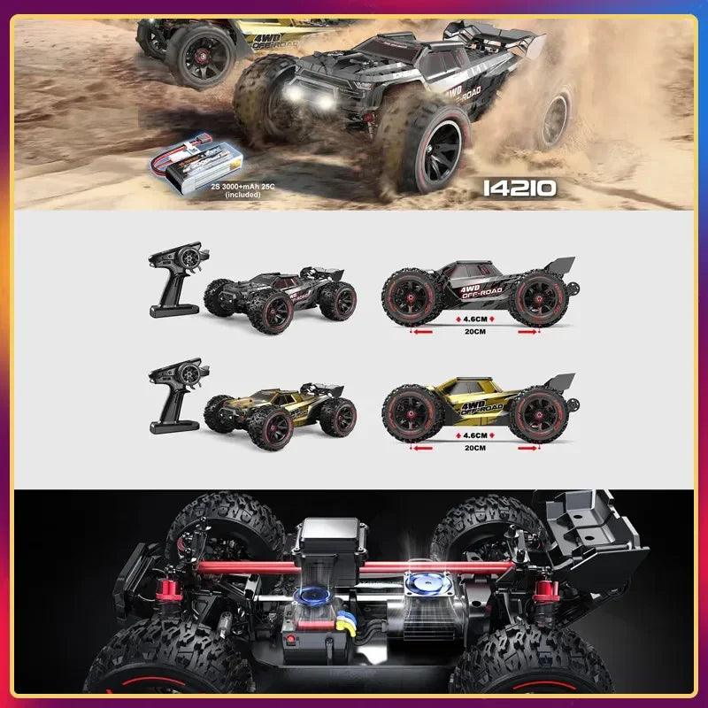  MJX Hyper Go Brushless 4WD RC Car Desert Racer Pro 