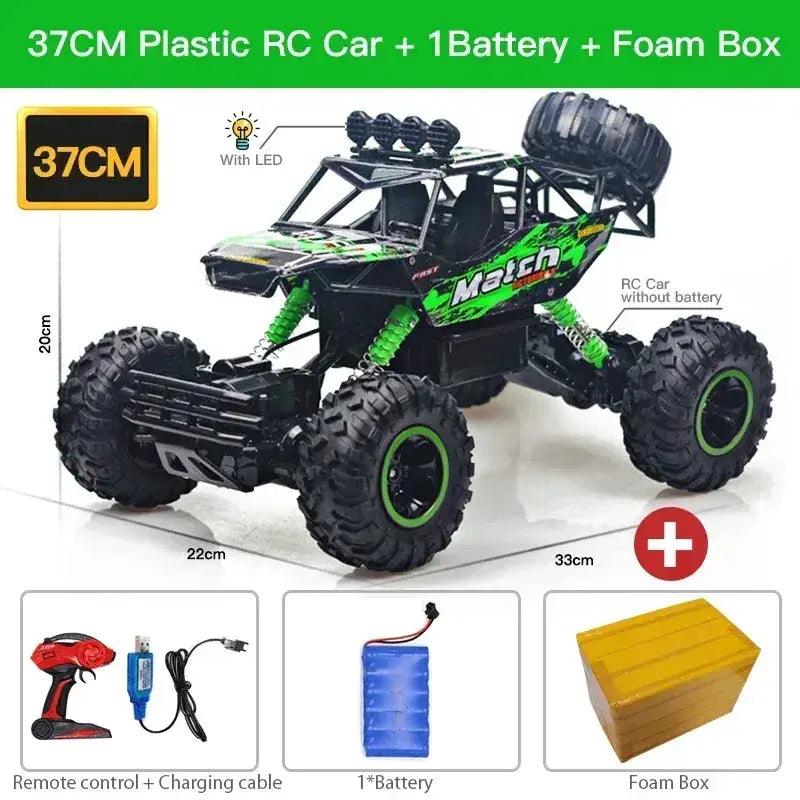 Off Road 4WD RC Car With Premium LED Lighting Remote -  ToylandEU™
