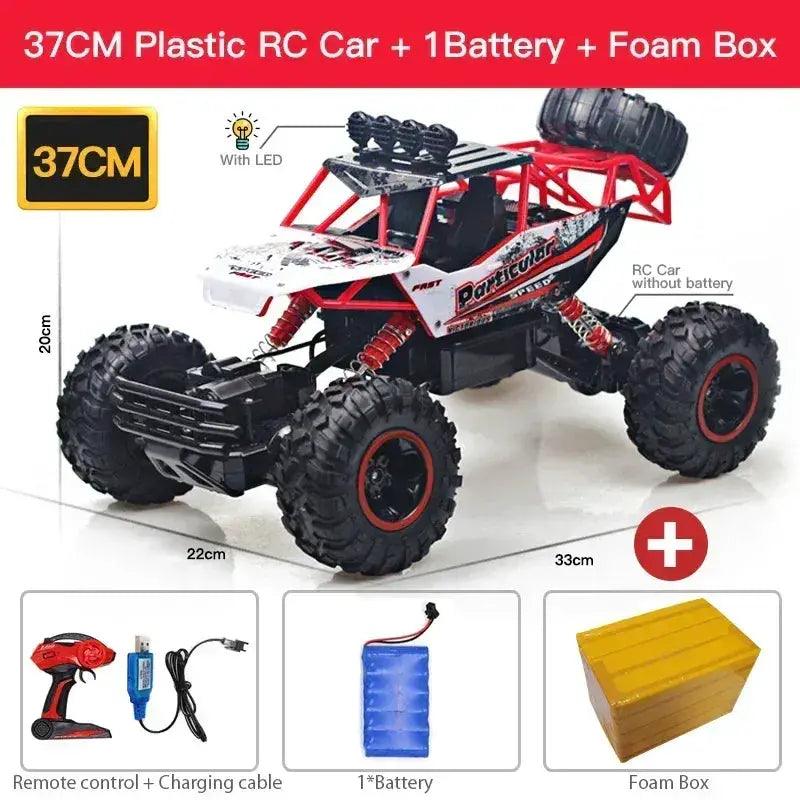  Off Road 4WD RC Car With Premium LED Lighting Remote -  ToylandEU™
