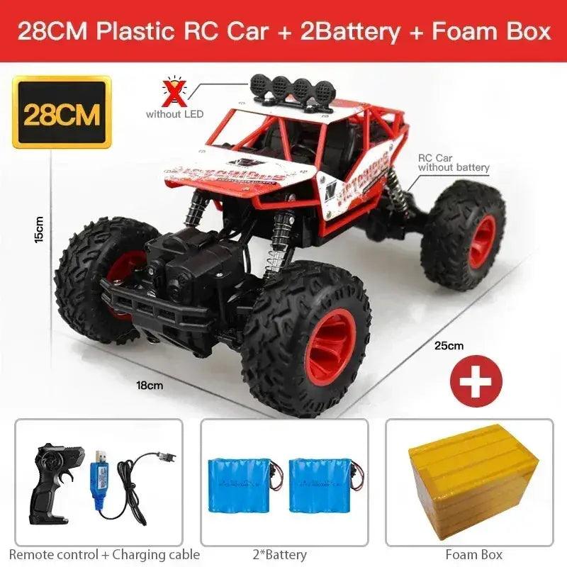  Off Road 4WD RC Car With Premium LED Lighting Remote -  ToylandEU™