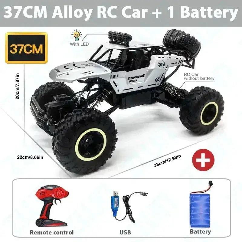  Off Road 4WD RC Car With Premium LED Lighting Remote -  ToylandEU™