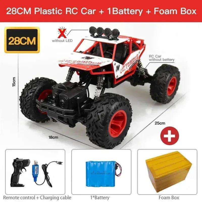  Off Road 4WD RC Car With Premium LED Lighting Remote -  ToylandEU™