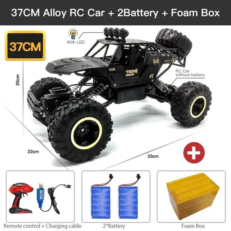  Off Road 4WD RC Car With Premium LED Lighting Remote -  ToylandEU™