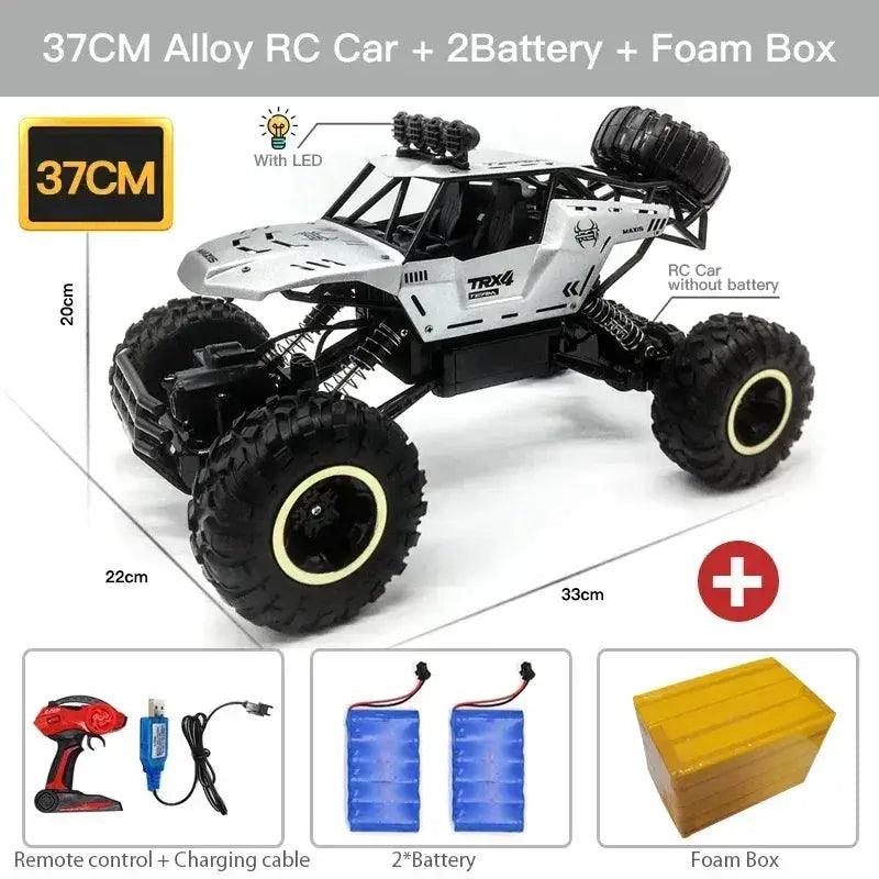  Off Road 4WD RC Car With Premium LED Lighting Remote -  ToylandEU™