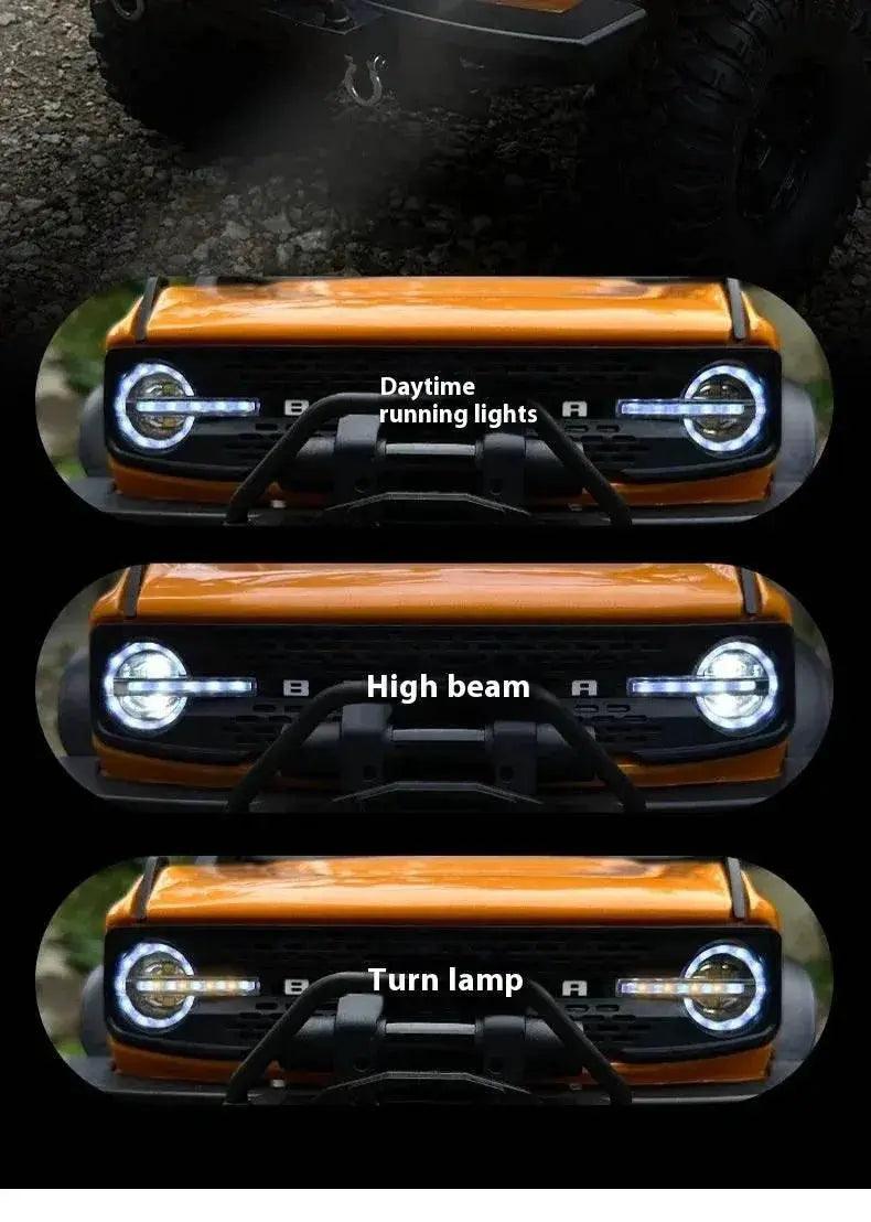  RC Professional 1:10 Scale 4WD Remote Control Off-Road Climbing Car for Adults - High & Low Speed, USB Rechargeable -  ToylandEU™