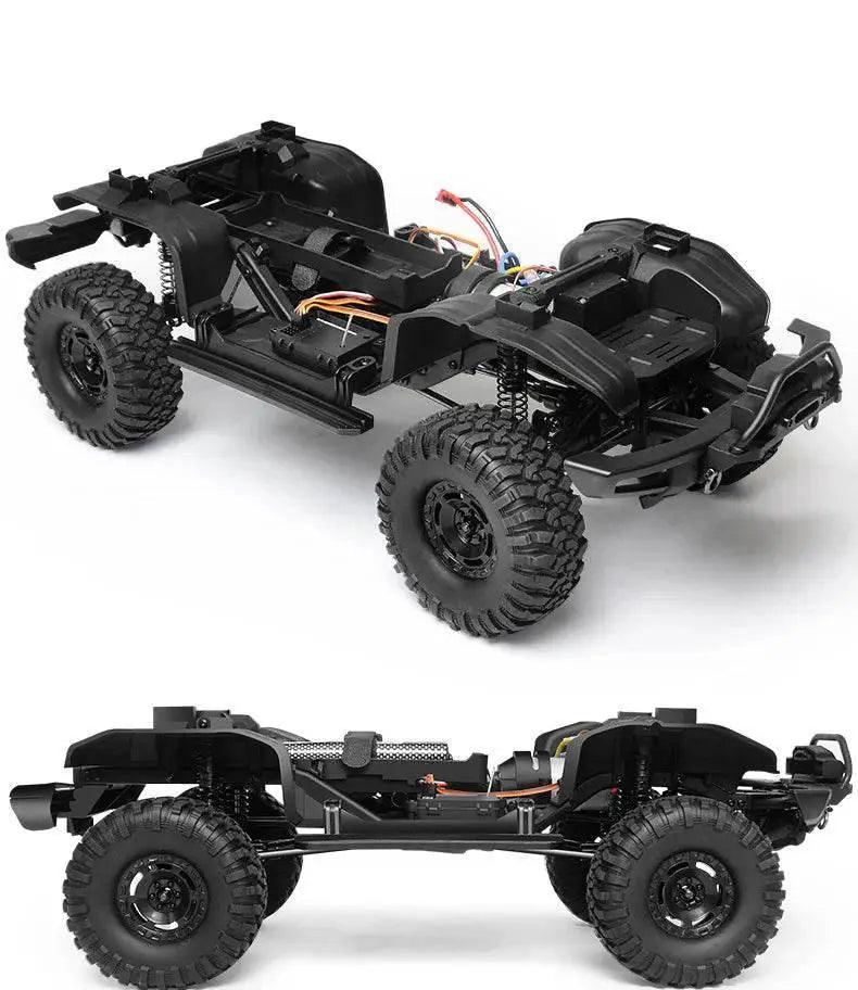  RC Professional 1:10 Scale 4WD Remote Control Off-Road Climbing Car for Adults - High & Low Speed, USB Rechargeable -  ToylandEU™