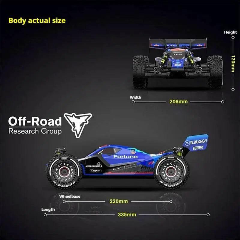  RC RC RLX12S High-Speed Brushless 1:12 Electric 90 KMH Off-Road Car with Four-Wheel Drive and Drift Capabilities -  ToylandEU™