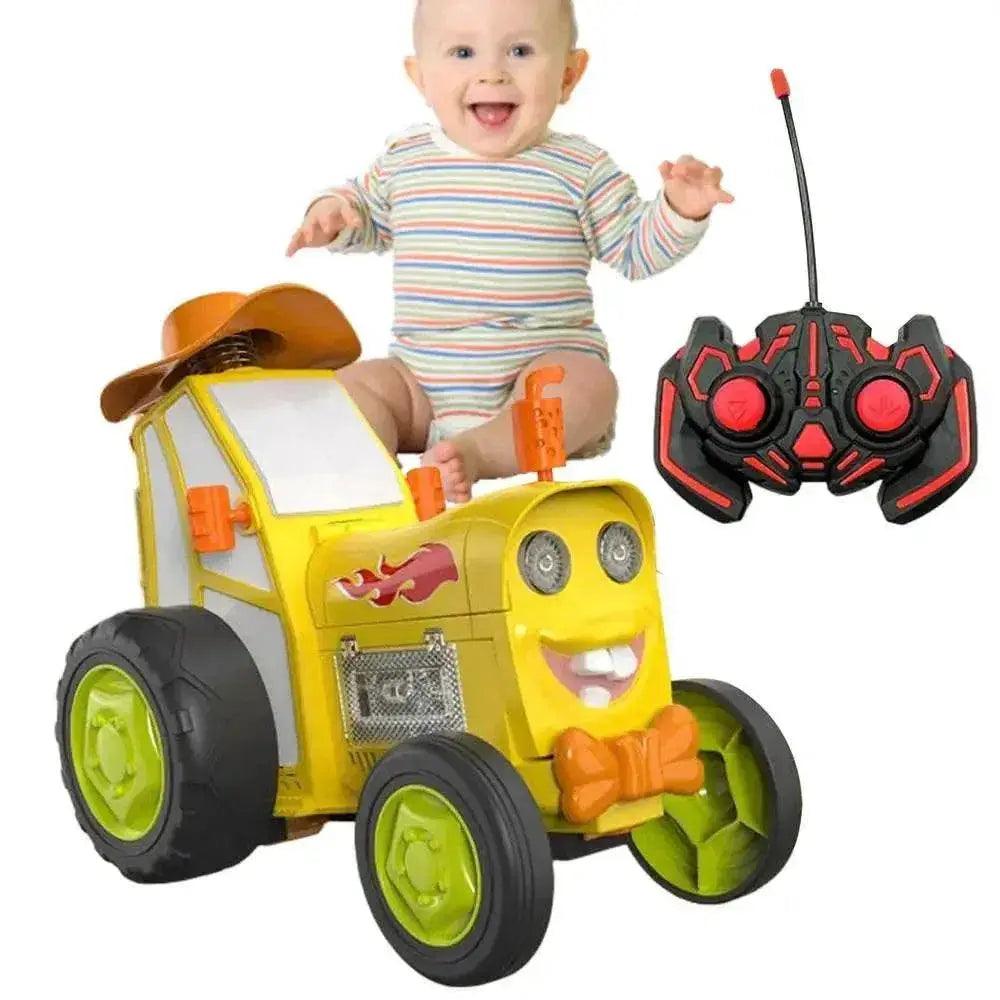  RC Rechargeable Stunt RC Car Toy with Music and Lights - Jumping Dancing Car for Kids Aged 3+ -  ToylandEU™