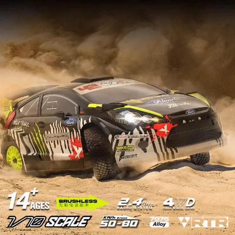  RC Riaarl XTS F10 1/10 Scale Electric RC Rally Car - 4WD Drift Racing Toy for All Ages -  ToylandEU™