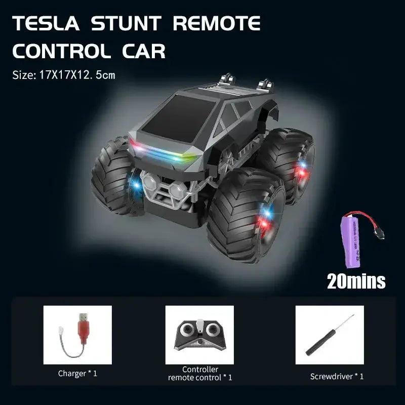  RC Stunt Car With Lights Remote Control High Speed -  ToylandEU™