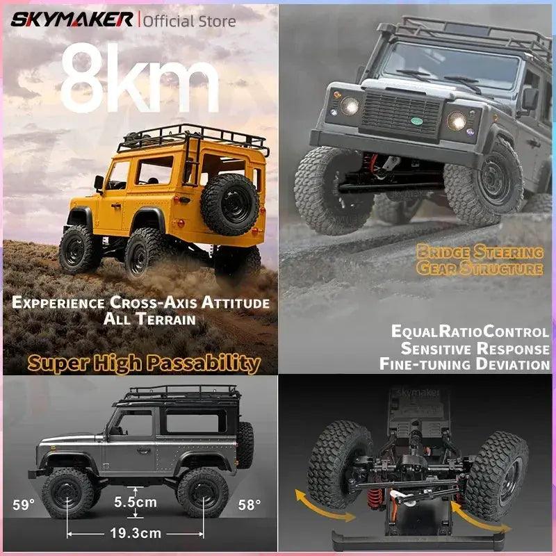  Twelfth Scale RC Car 4WD Rock Crawler RTR Premium Ready -  ToylandEU™