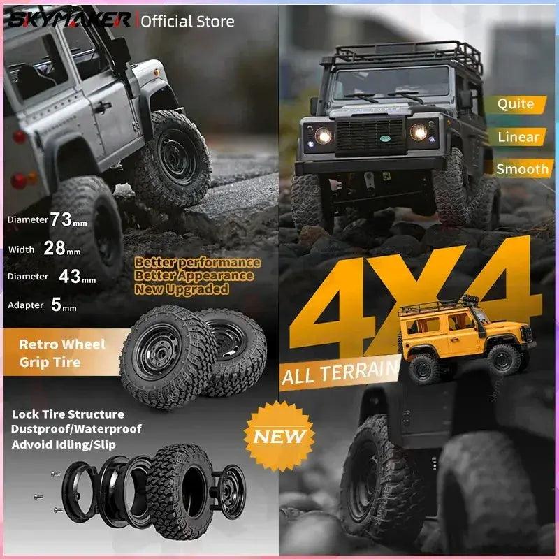  Twelfth Scale RC Car 4WD Rock Crawler RTR Premium Ready -  ToylandEU™