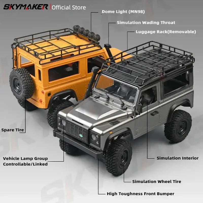  Twelfth Scale RC Car 4WD Rock Crawler RTR Premium Ready -  ToylandEU™