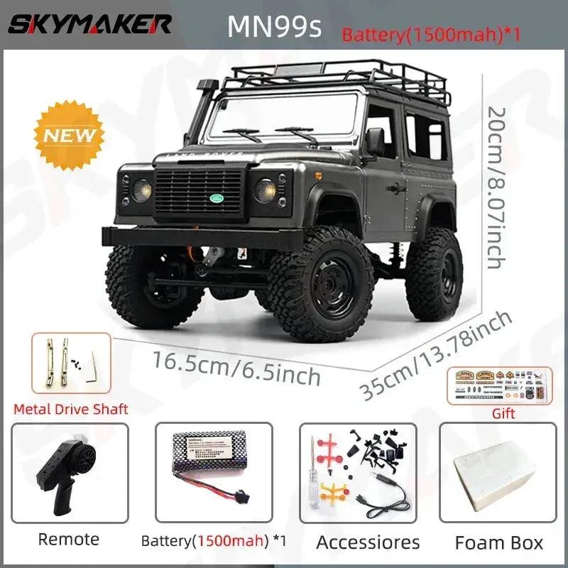  Twelfth Scale RC Car 4WD Rock Crawler RTR Premium Ready -  ToylandEU™