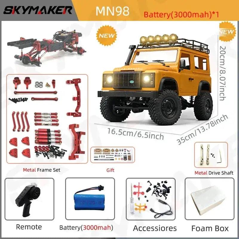 Twelfth Scale RC Car 4WD Rock Crawler RTR Premium Ready -  ToylandEU™