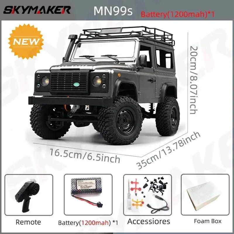  Twelfth Scale RC Car 4WD Rock Crawler RTR Premium Ready -  ToylandEU™