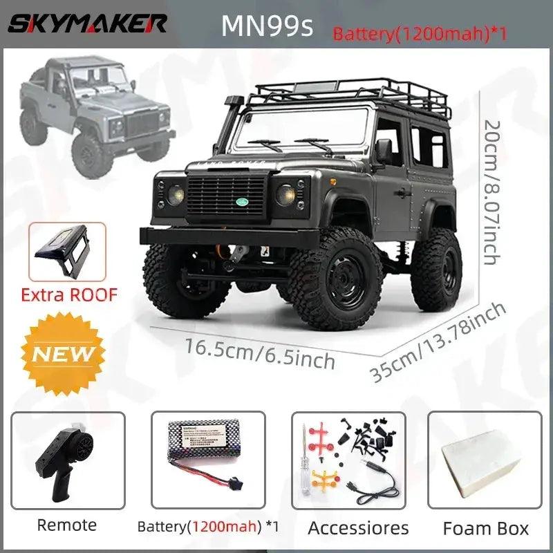  Twelfth Scale RC Car 4WD Rock Crawler RTR Premium Ready -  ToylandEU™