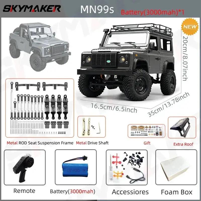  Twelfth Scale RC Car 4WD Rock Crawler RTR Premium Ready -  ToylandEU™