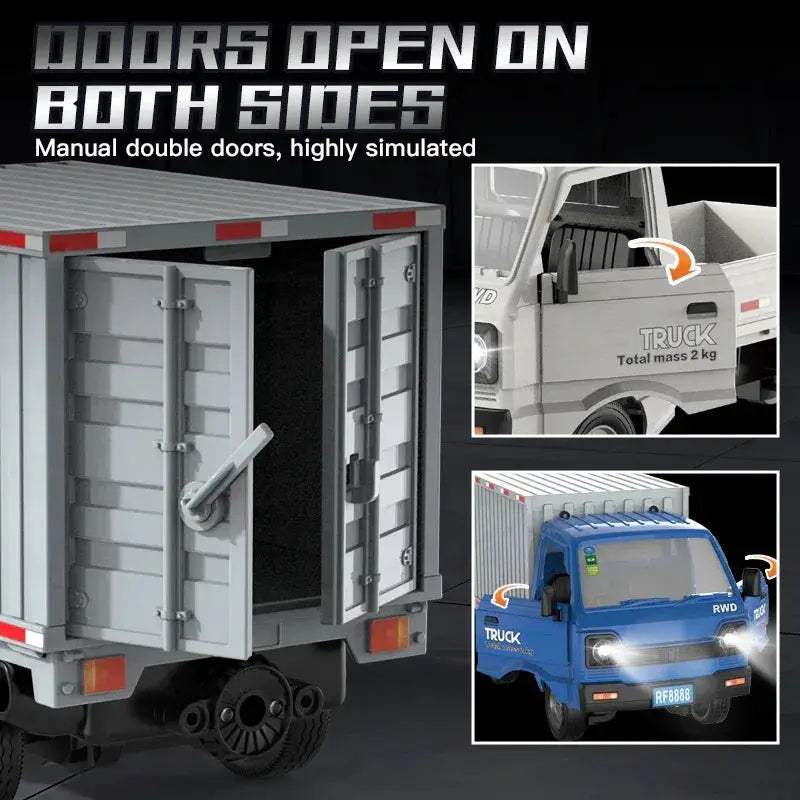 RC Car TwoPointFourGHz 1To16 Drift Truck With LEDs - ToylandEU