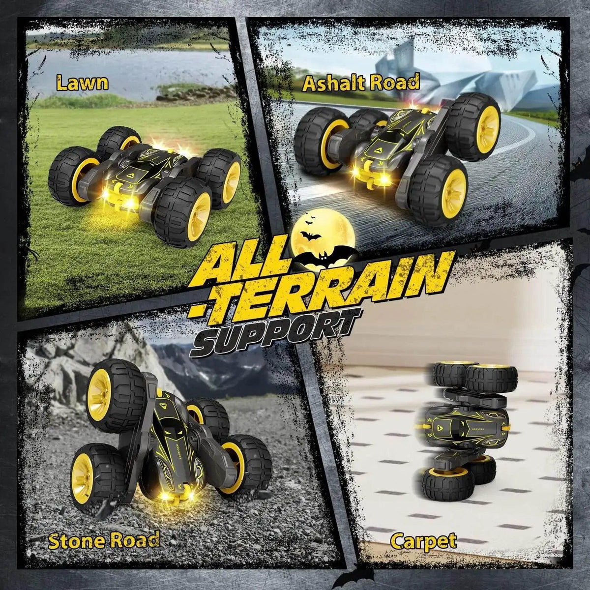  RC Ultimate 4WD Stunt RC Car for Kids - 360° Spins & Outdoor Fun! -  ToylandEU™