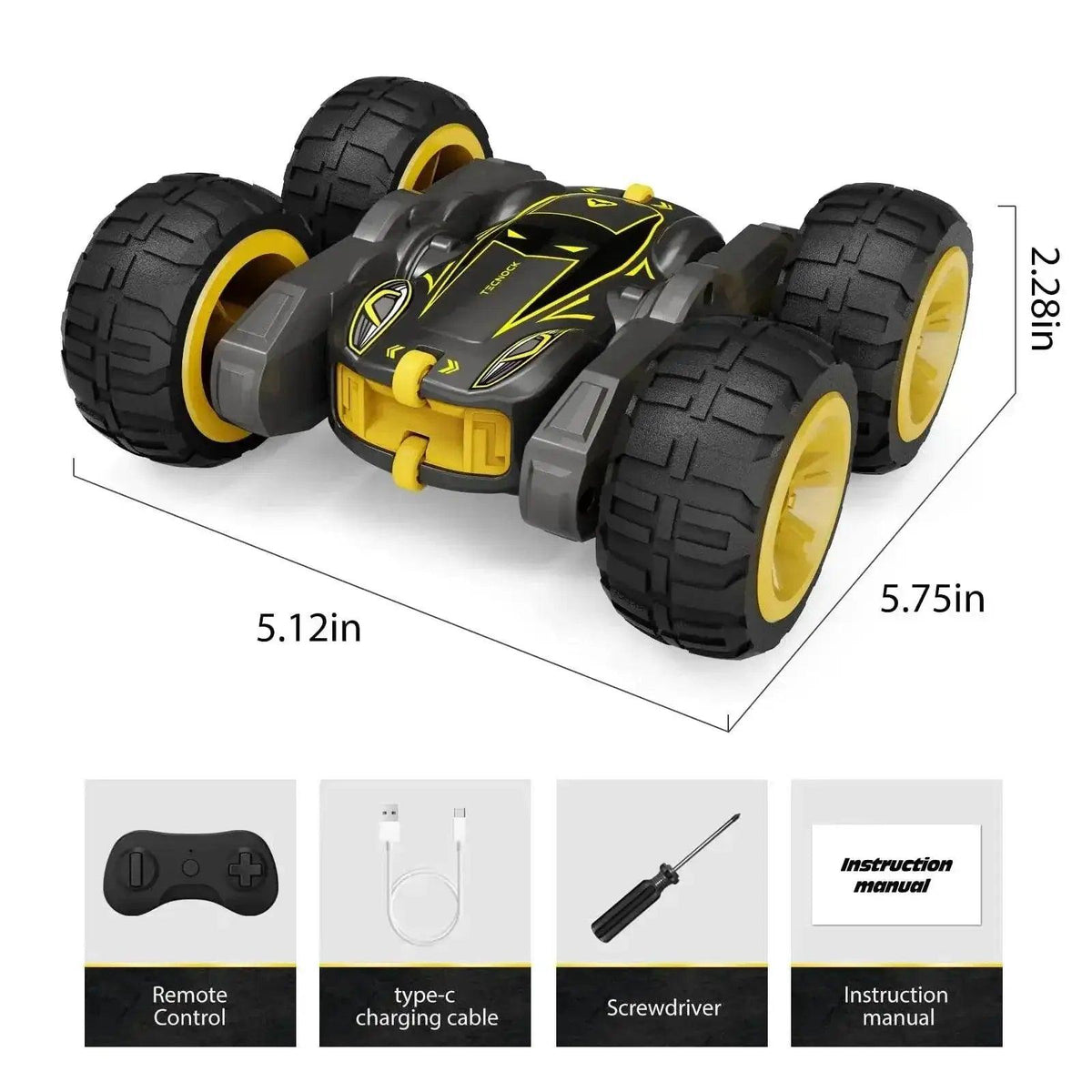  RC Ultimate 4WD Stunt RC Car for Kids - 360° Spins & Outdoor Fun! -  ToylandEU™