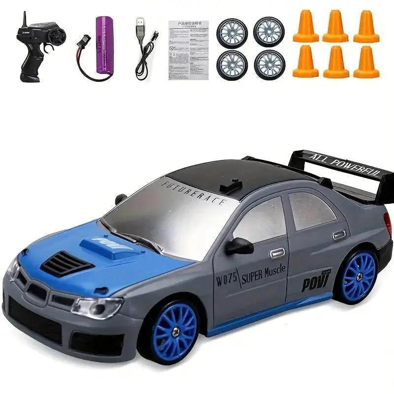  RC Ultimate 1:24 Scale Drift RC Car with Custom Tires & Mini-Cones Fun -  ToylandEU™