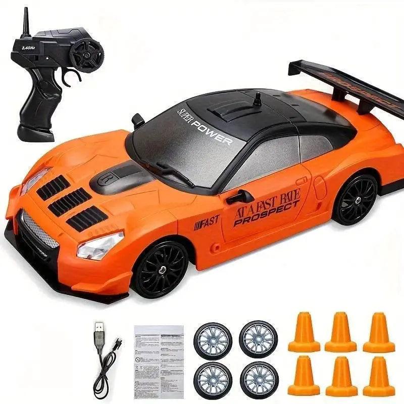 RC Ultimate 1:24 Scale Drift RC Car with Custom Tires & Mini-Cones Fun -  ToylandEU™