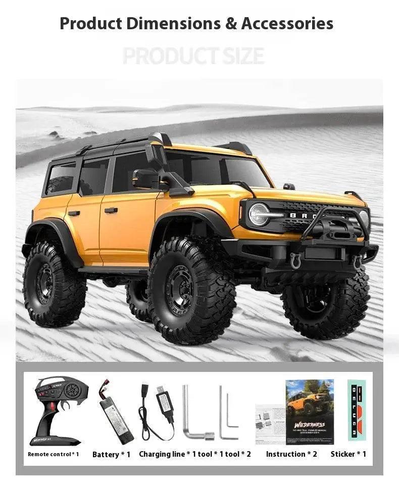  RC Ultimate 1:10 Scale 2.4G Remote Control Off-Road Climbing Car for Adults - High & Low Speed All-Terrain Vehicle -  ToylandEU™