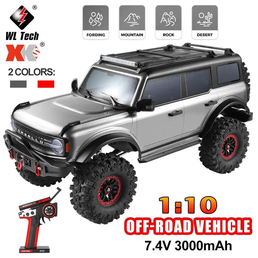  WLtoys 110 Scale Electric Off Road RC Car 4WD Climbing -  ToylandEU™