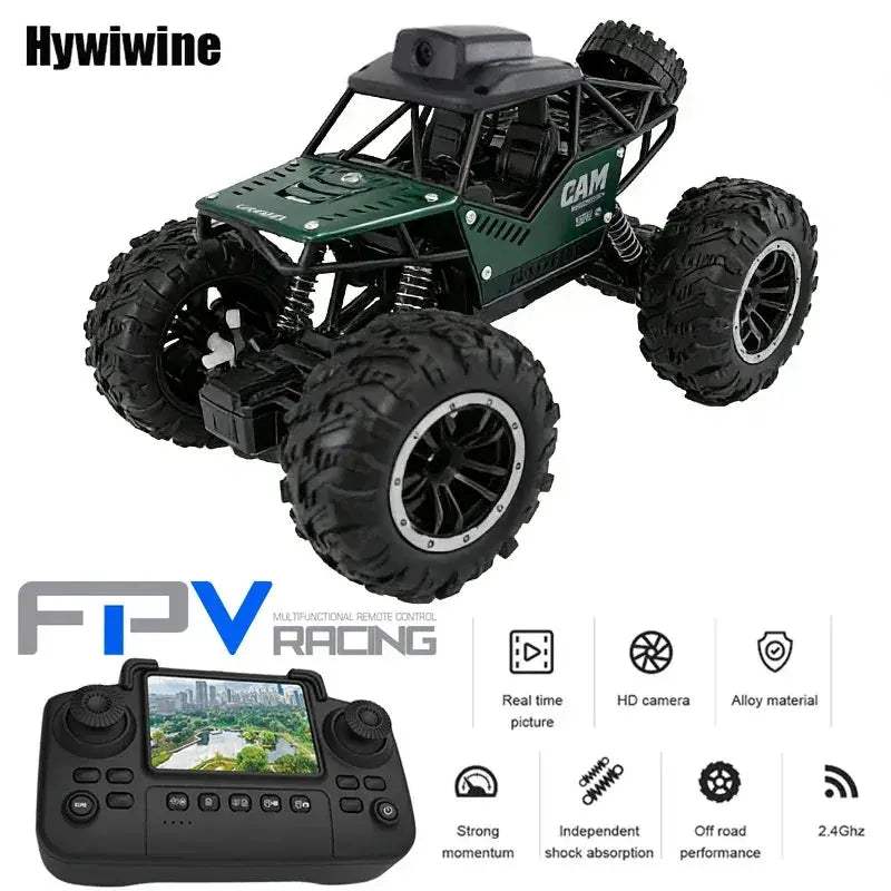 RC Car With Camera FPV Real Time Transmission High Speed - ToylandEU