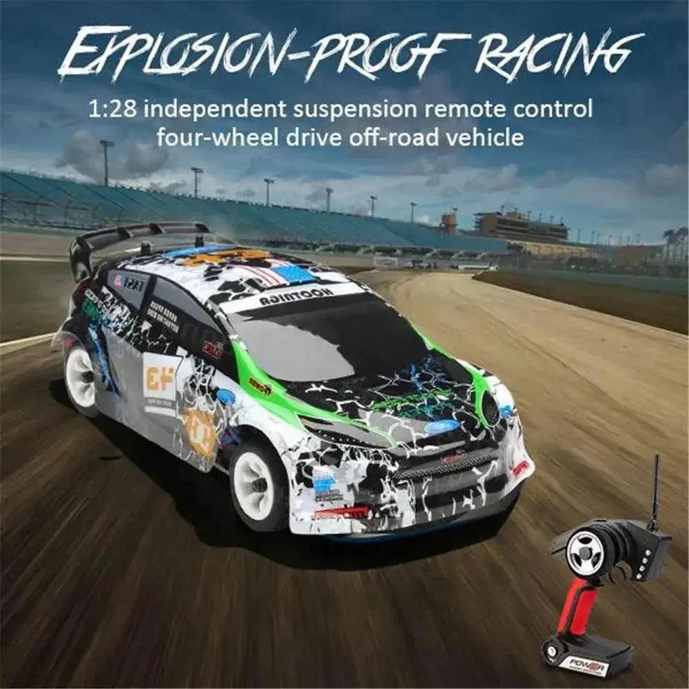  RC Wltoys K989 1/28 Scale 4WD RC Car - High-Speed Alloy Chassis Adventure -  ToylandEU™