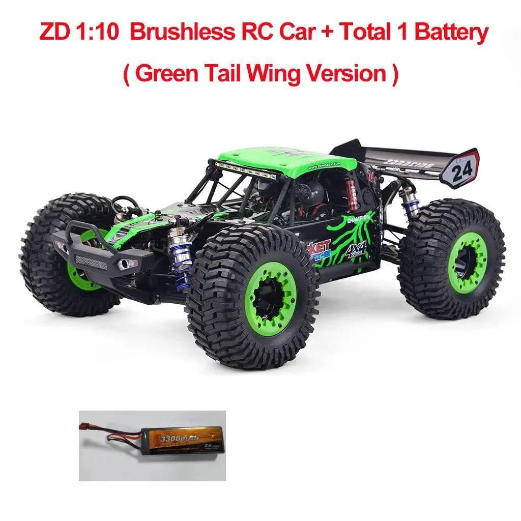  RC 80km/h ZD Racing DBX 10 - Ultimate 1/10 Scale 4WD Brushless RC Car -  ToylandEU™