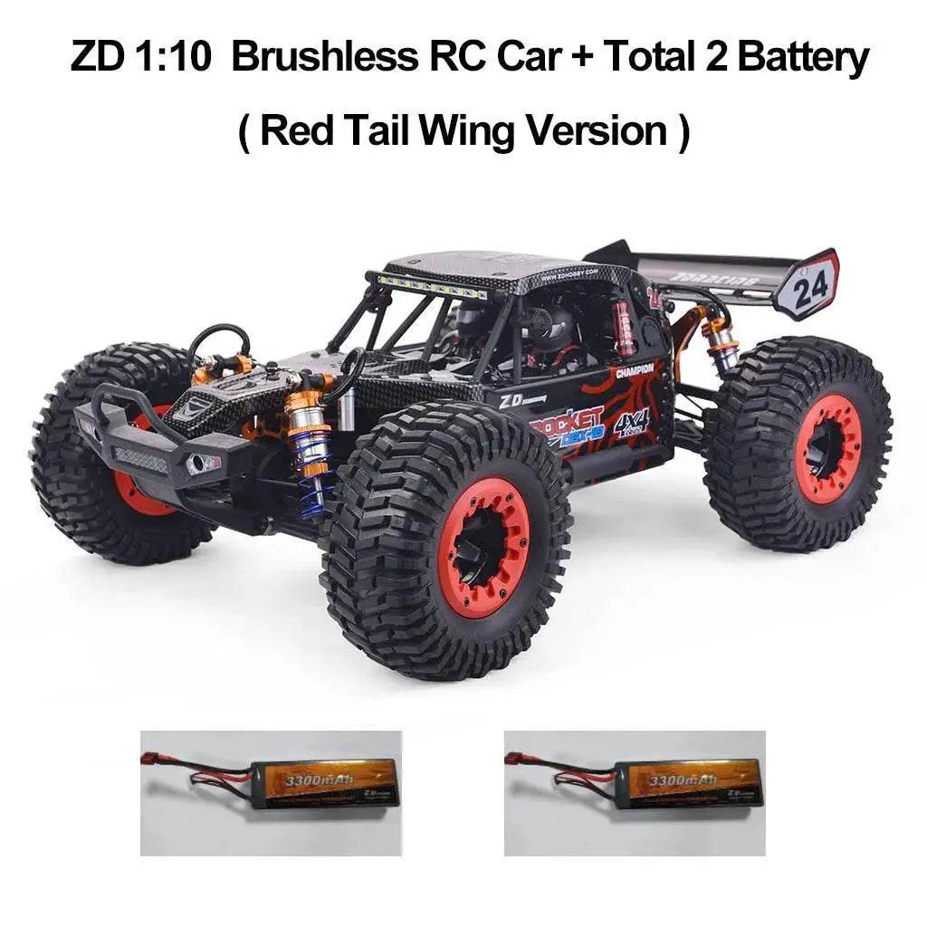  RC 80km/h ZD Racing DBX 10 - Ultimate 1/10 Scale 4WD Brushless RC Car -  ToylandEU™