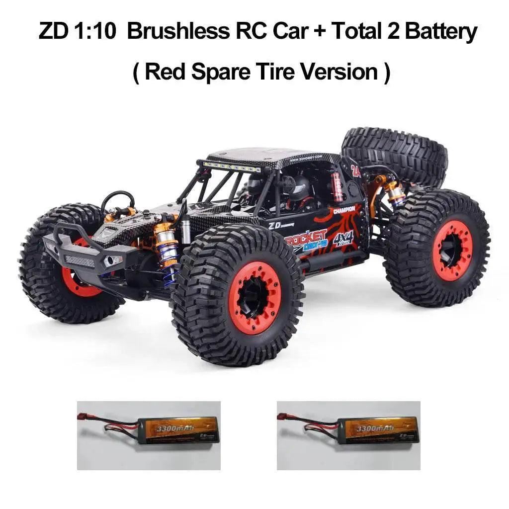  RC 80km/h ZD Racing DBX 10 - Ultimate 1/10 Scale 4WD Brushless RC Car -  ToylandEU™