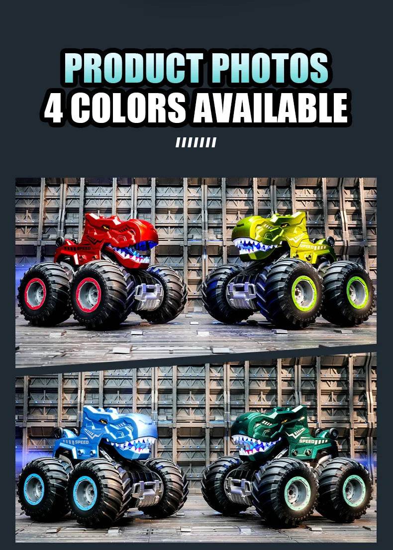 RC Cars 2.4G Remote Control Dinosaur Car Toy Gift for Boys - ToylandEU