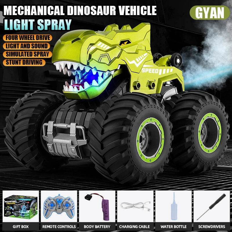 RC Cars 2.4G Remote Control Dinosaur Car Toy Gift for Boys - ToylandEU