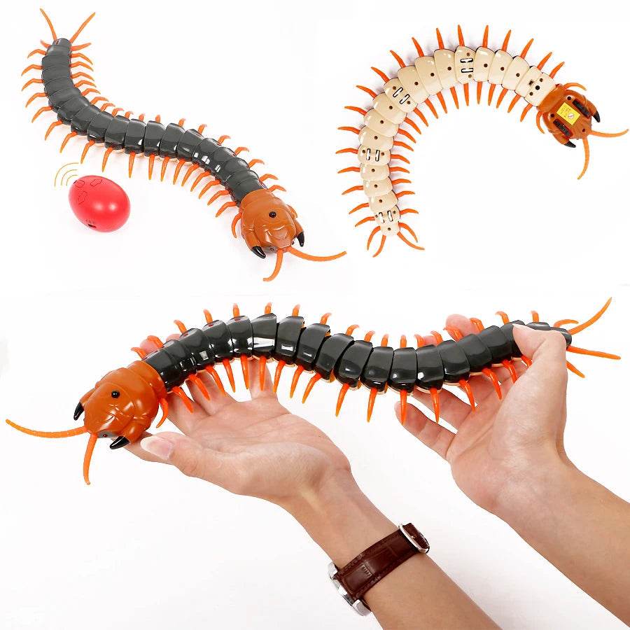 RC Creepy Crawly Infrared Remote Control Centipede for Halloween Fun! - ToylandEU