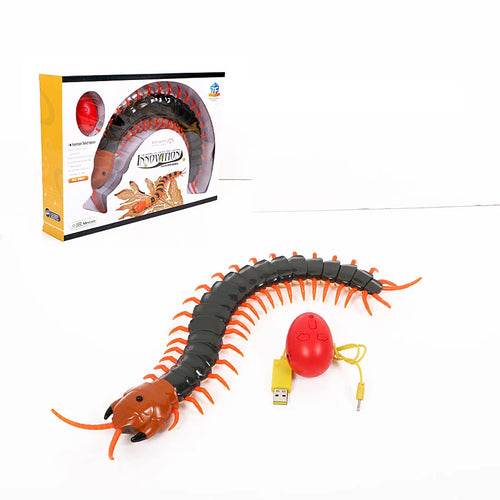 RC Creepy Crawly Infrared Remote Control Centipede for Halloween Fun! - ToylandEU