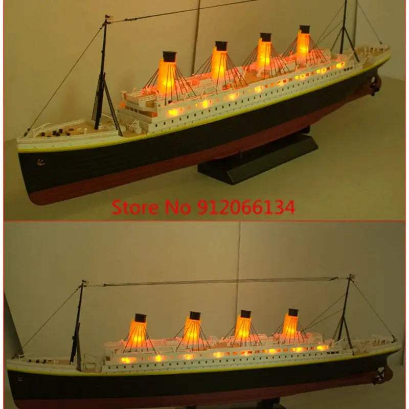  RC Cruise Ship Model With LED Lights Waterproof -  ToylandEU™
