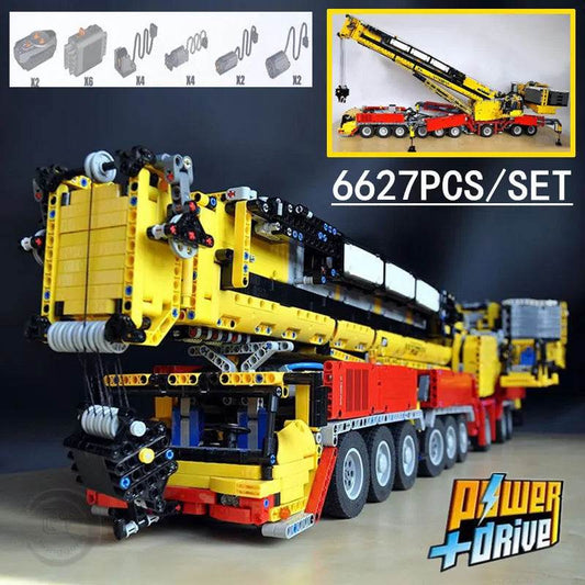 RC DIY RC Crane Construction Kit - LTM 1750 Engineering Blocks Set - ToylandEU