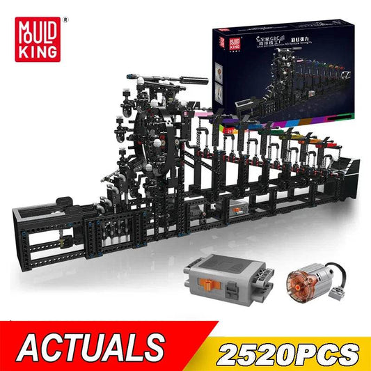 RC DIY Rainbow Marble Run Set with Remote Control for Creative Adults - ToylandEU