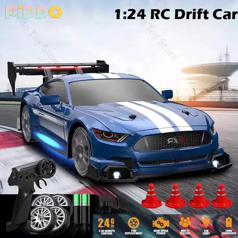 RC Drift Car 1:24 High-speed AE86 Model Racing Toys Gift - ToylandEU