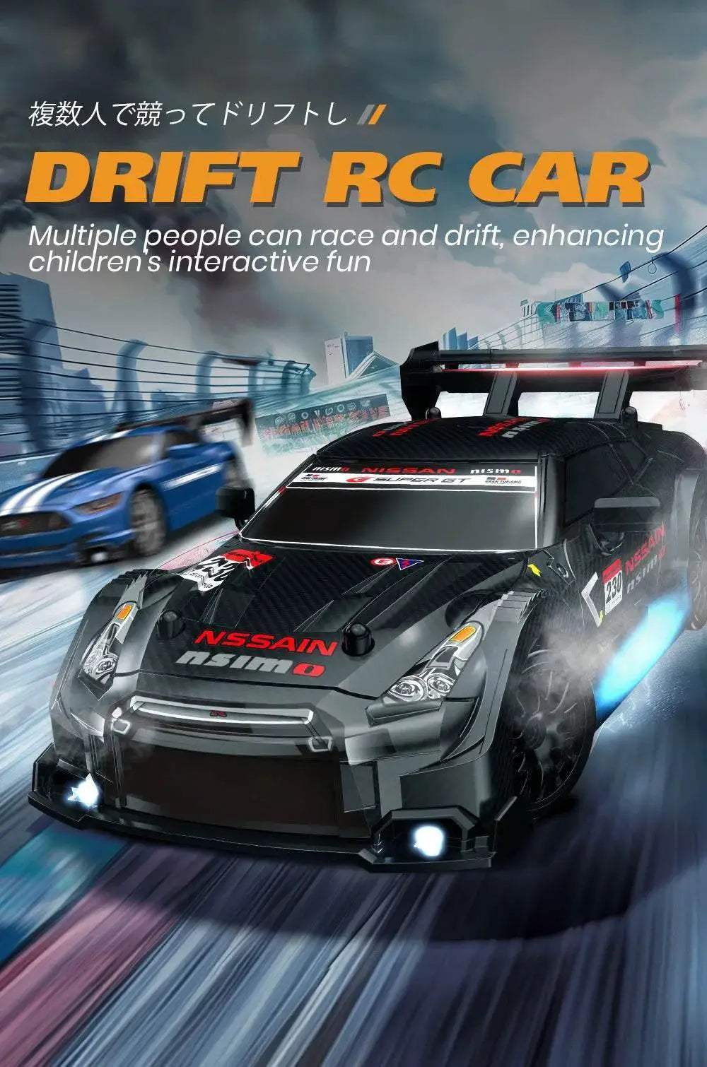 RC Drift Car 1:24 High-speed AE86 Model Racing Toys Gift - ToylandEU